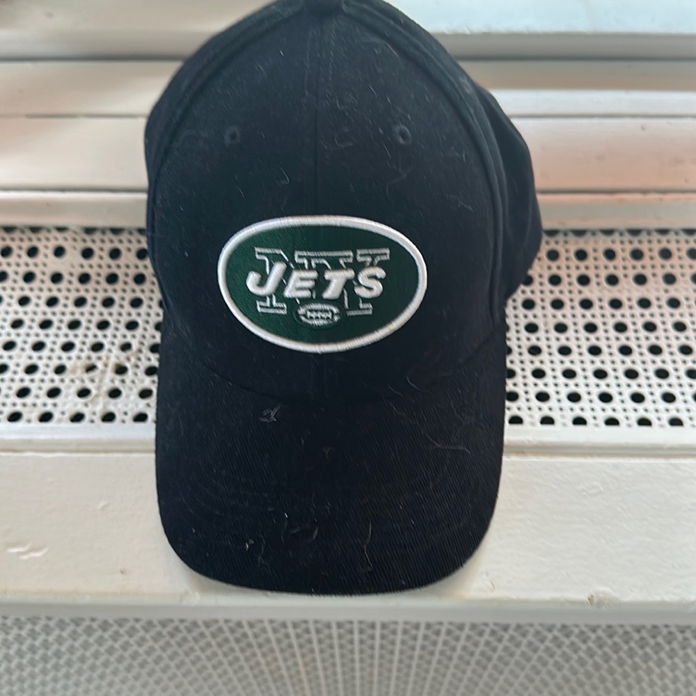 Jets cap Velcro back